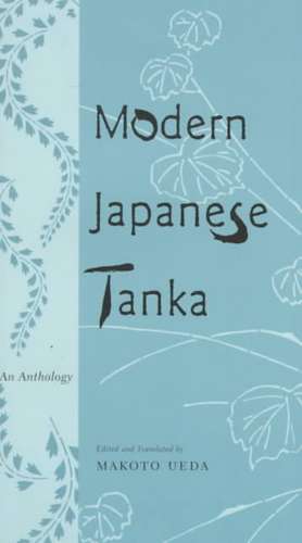 Modern Japanese Tanka – An Anthology (Paper) de Makoto Ueda