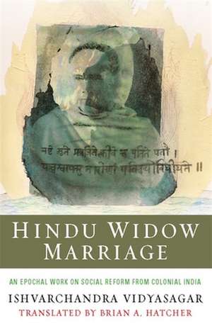 Hindu Widow Marriage de Ishvarchandra Vidyasagar