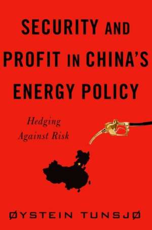 Security and Profit in China′s Energy Policy – Hedging Against Risk de Oystein Tunsjø