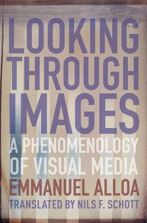 Looking Through Images – A Phenomenology of Visual Media de Emmanuel Alloa