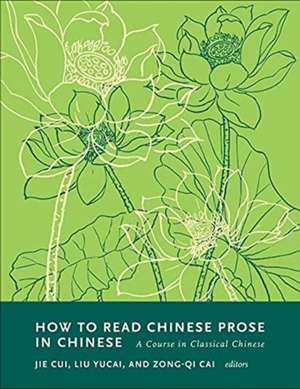 How to Read Chinese Prose in Chinese – A Course in Classical Chinese de Zong–qi Cai