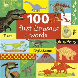 Dk: 100 First Dinosaur Words