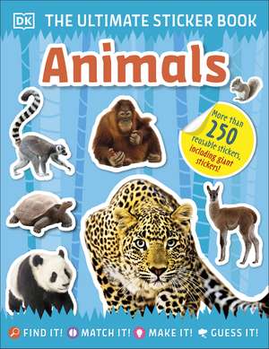 Ultimate Sticker Book Animals de DK