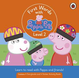 First Words with Peppa Level 2 Box Set de Peppa Pig