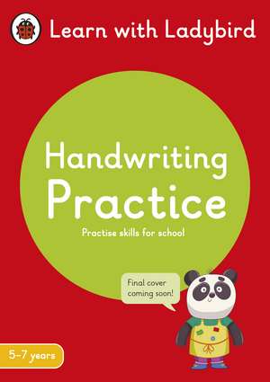 Handwriting Practice: A Learn with Ladybird Activity Book 5-7 years: Ideal for home learning (KS1) de Ladybird