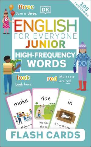 English for Everyone Junior High-Frequency Words Flash Cards de DK