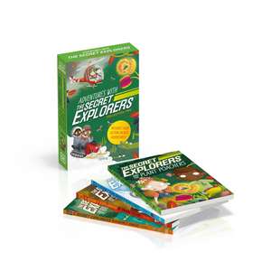 Adventures with The Secret Explorers: Collection Two: 4-Book Box Set of Educational Chapter Books de SJ King