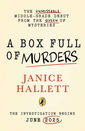 A Box Full of Murders de Janice Hallett