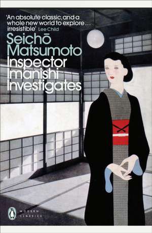 Inspector Imanishi Investigates de Seicho Matsumoto