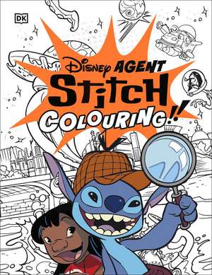 Disney Agent Stitch Colouring de DK
