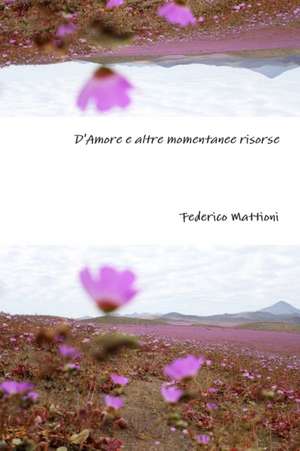 D'Amore e altre momentanee risorse de Federico Mattioni