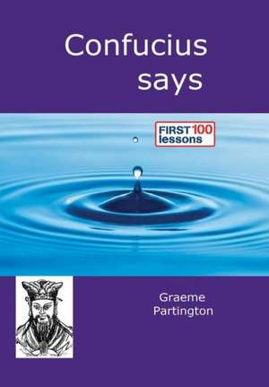 Confucius Says de Graeme Partington