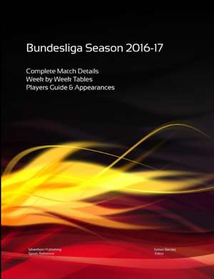 Bundesliga 2016-17 de Simon Barclay