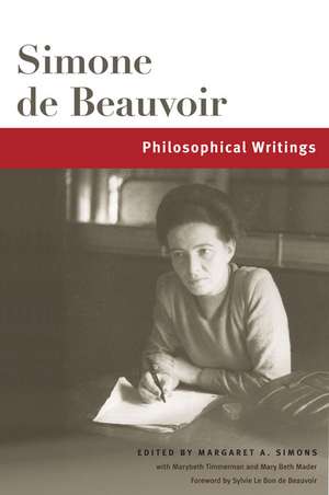 Philosophical Writings de Simone de Beauvoir