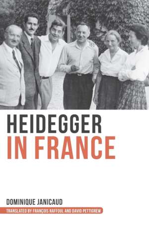 Heidegger in France de Dominique Janicaud