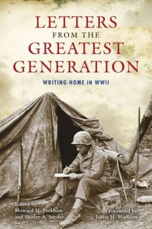 Letters from the Greatest Generation de Ray E. Boomhower