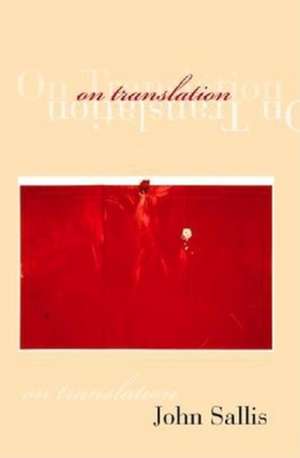 On Translation de John Sallis