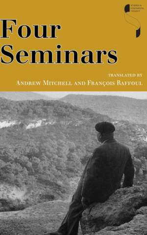 Four Seminars de Martin Heidegger