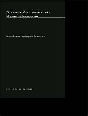 Stochastic Approximation and Nonlinear Regression de Arthur E. Albert