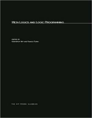 Meta–Logics & Logic Programming de Krzysztof Apt