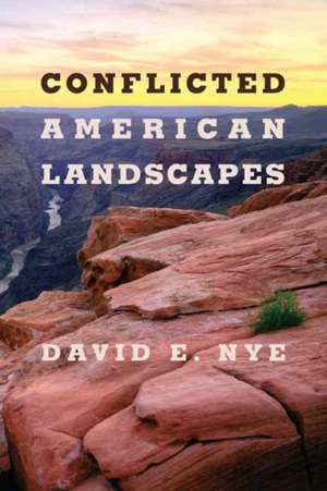 Conflicted American Landscapes de David E. Nye