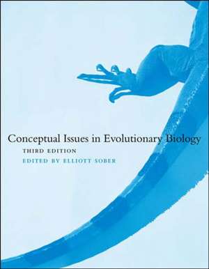 Conceptual Issues in Evolutionary Biology 3e de Elliott Sober