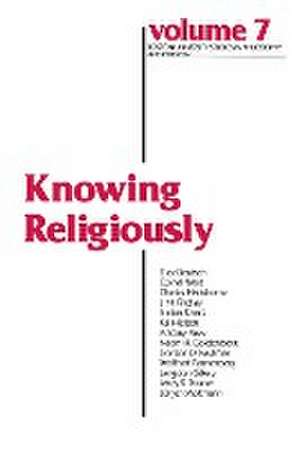 Knowing Religiously de Leroy S. Rouner