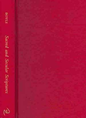 Sacred and Secular Scriptures de Nicholas Boyle