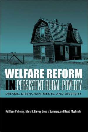 Welfare Reform in Persistent Rural Poverty – Dreams, Disenchantments, and Diversity de Kathleen Pickering