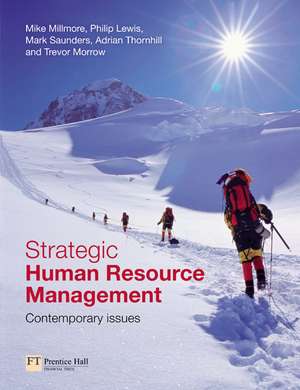 Thornhill, A: Strategic Human Resource Management de Trevor Morrow