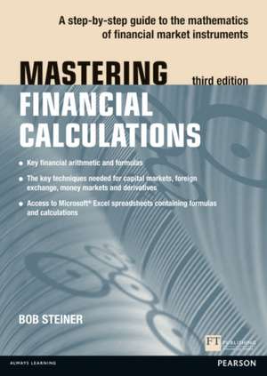 Mastering Financial Calculations de Bob. Steiner