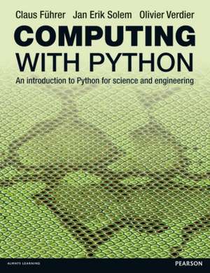 Computing with Python de Claus Führer