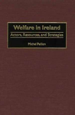 Welfare in Ireland: Actors, Resources, and Strategies de Michel Peillon