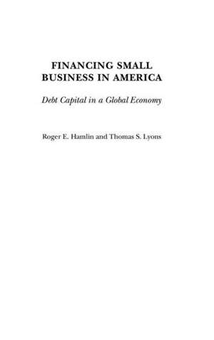 Financing Small Business in America: Debt Capital in a Global Economy de Roger E. Hamlin