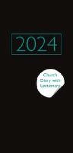 Church Pocket Book and Diary 2024 Black with Lectionary de Spck .