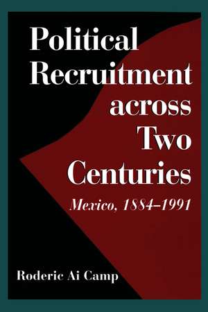 Political Recruitment across Two Centuries: Mexico, 1884-1991 de Roderic Ai Camp