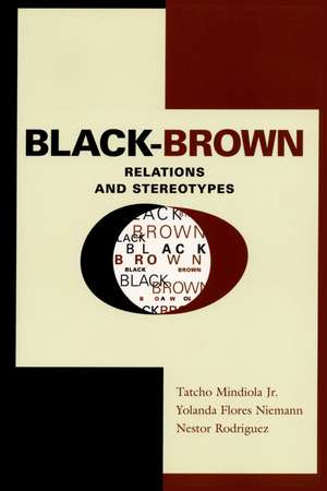 Black-Brown Relations and Stereotypes de Tatcho Mindiola, Jr.