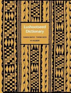 Lushootseed Dictionary de Dawn Bates