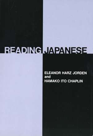 Reading Japanese de Eleanor Harz Jorden