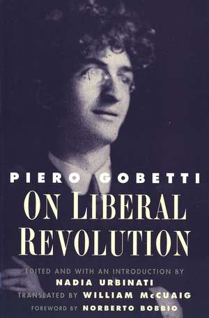 On Liberal Revolution de Piero Gobetti