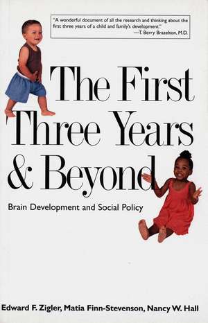 The First Three Years and Beyond: Brain Development and Social Policy de Edward F. Zigler