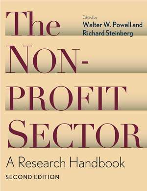 The Nonprofit Sector: A Research Handbook de Richard Steinberg