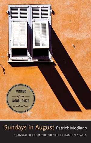 Sundays in August: A Novel de Patrick Modiano