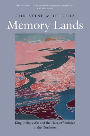 Memory Lands: King Philip's War and the Place of Violence in the Northeast de Christine M. DeLucia