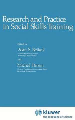 Research and Practice in Social Skills Training de A.S. Bellack