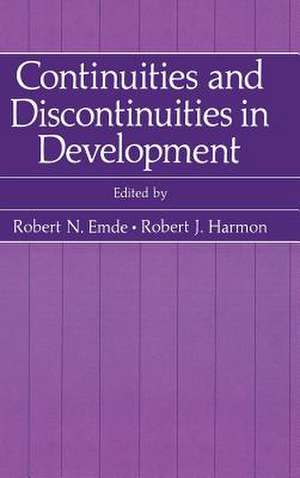 Continuities and Discontinuities in Development de Robert N. Emde