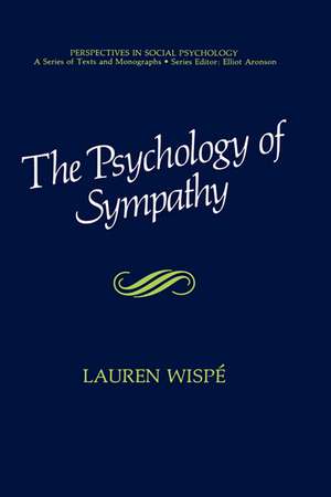 The Psychology of Sympathy de Lauren Wispé