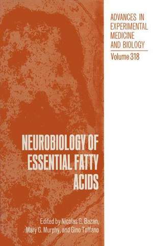 Neurobiology of Essential Fatty Acids de Bazan