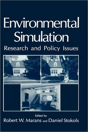 Environmental Simulation: Research and Policy Issues de R.W. Marans