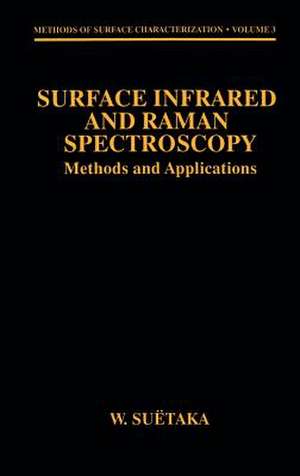 Surface Infrared and Raman Spectroscopy: Methods and Applications de John T. Yates Jr.